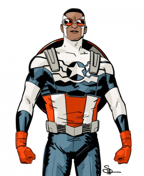 Captain America by Evan Shaner.  Source.