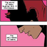 Mark Waid uses my favourite villain, The Spot, quite a bit during his Daredevil run. The Spot is super cool.