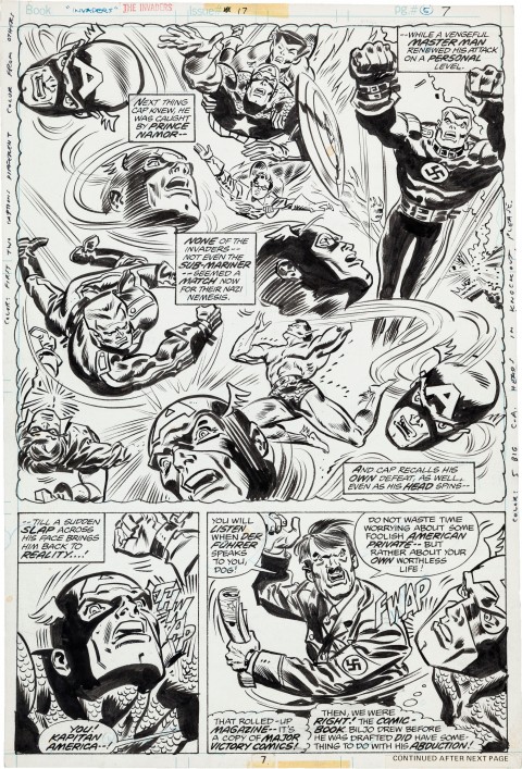 Invaders issue 17 page 5 by Frank Robbins and Frank Springer