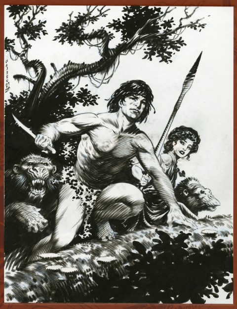 Tarzan by Mark Schultz.  Source.