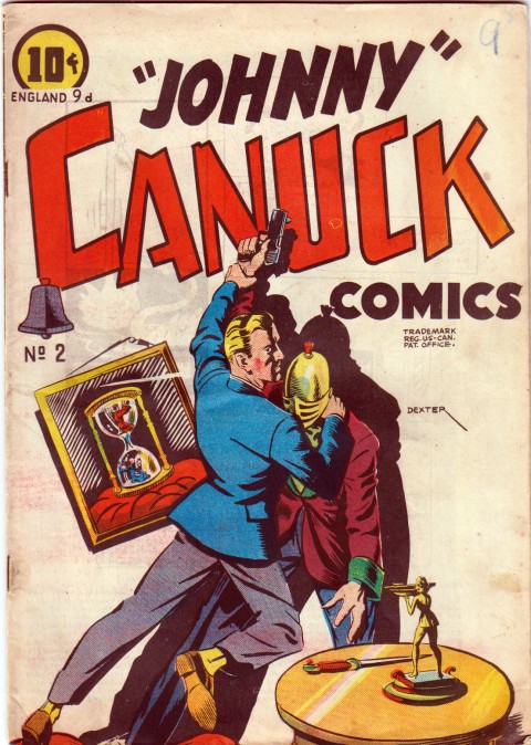 One-shot issue of "Johnny" Canuck comics from 1946 without Johnny on the cover.