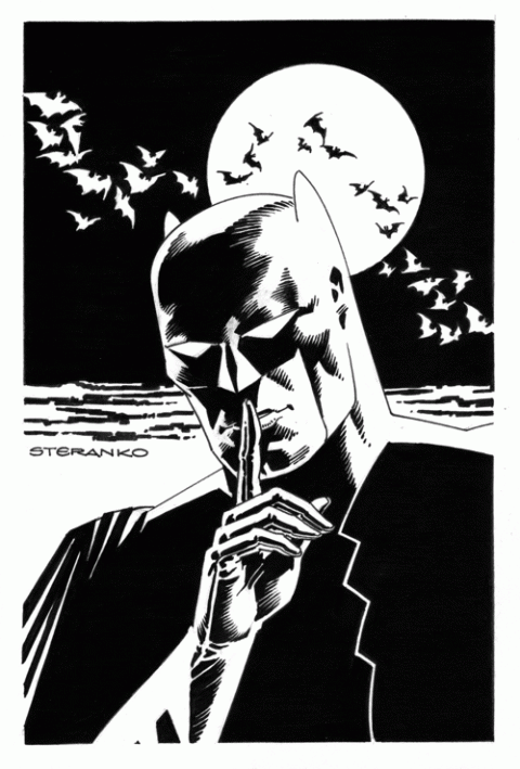 Batman by Jim Steranko.  Source.