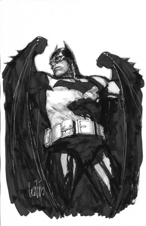 Batman by Leinil Yu.  Source.