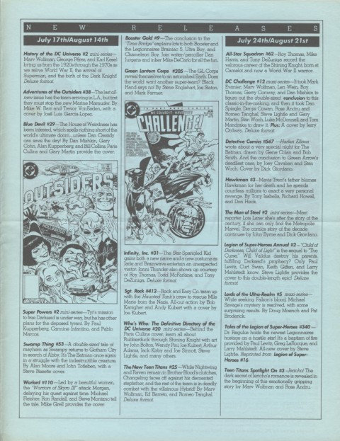 DC Releases October '86 page 3