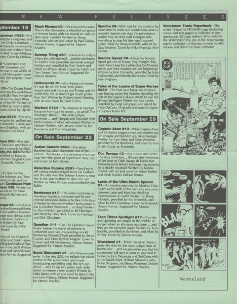 DC Releases December 87 Page 3