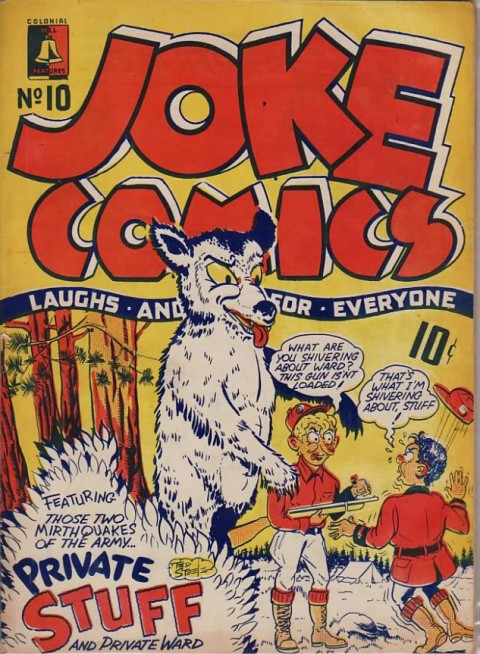 Cover for Joke Comics No. 10