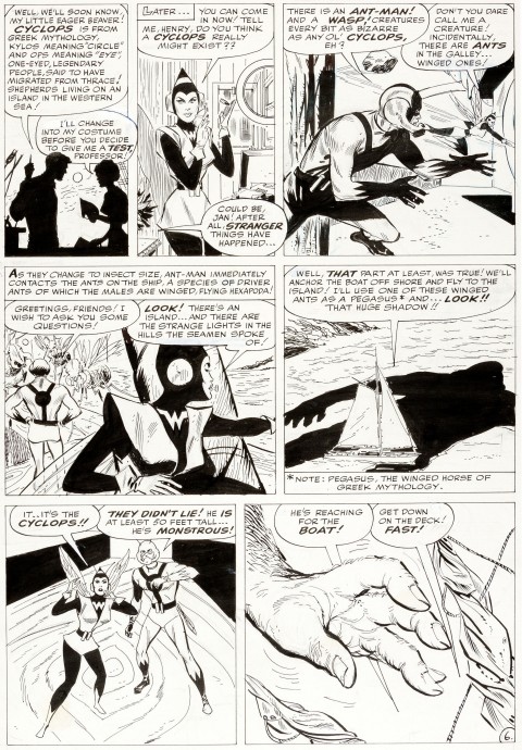 Tales To Astonish issue 46 page 6 by Don Heck.  Source.