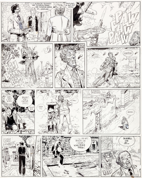 Angel Face page 28 by Jean Giraud. Angel Face page 28 by Jean Giraud.  Source.