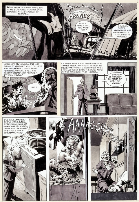 Creepy issue 63 page 7 by Bernie Wrightson. Source.