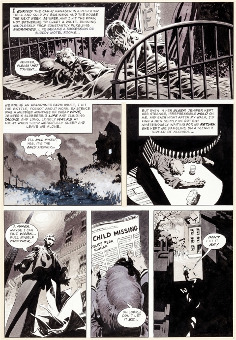 Creepy issue 63 page 8 by Bernie Wrightson.  Source.