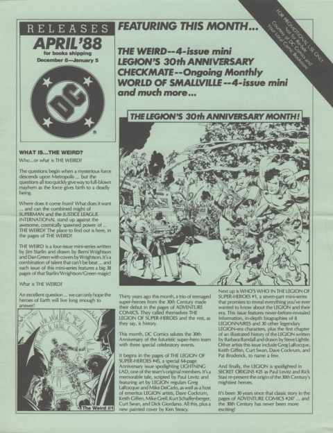 DC Releases April 88 page 1