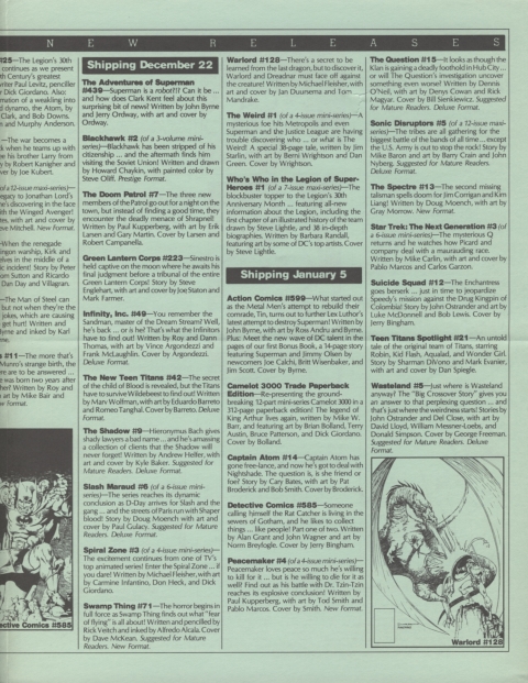 DC Releases April 88 page 3