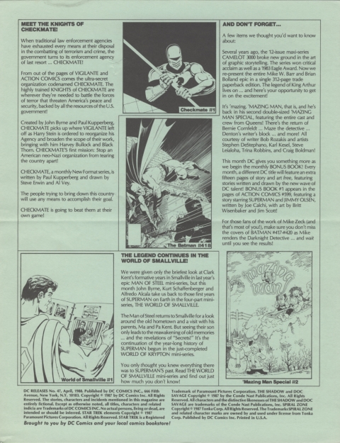 DC Releases April 88 page 4