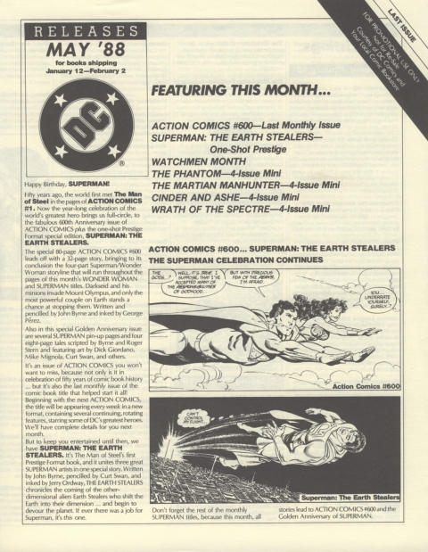 DC Releases May 88 Page 1