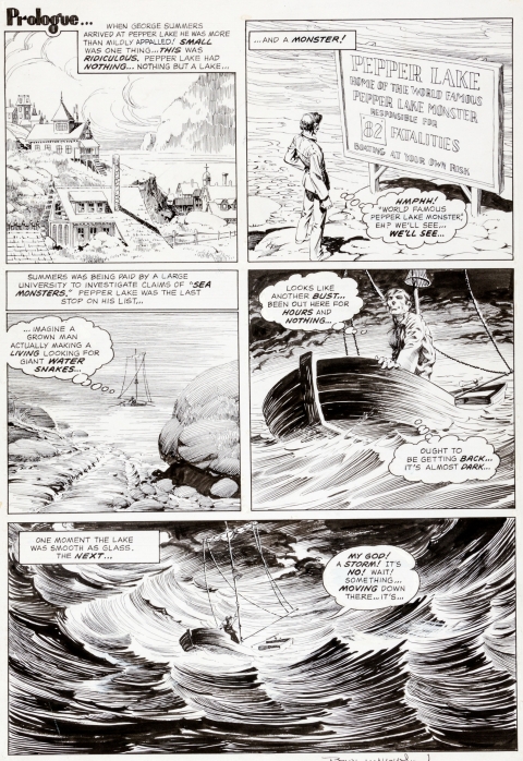 Eerie issue 58 page 23 by Bernie Wrightson. Source.