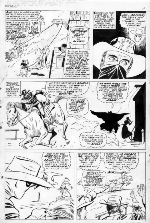 The Ghost Rider issue 2 page 16 by Dick Ayers and Vince Colletta.  Source.