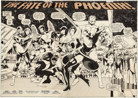 X-Men issue 137 pages 2-3 by John Byrne and Terry Austin.  Source.