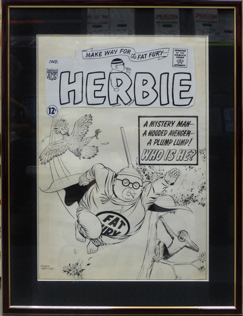 Herbie issue 8 cover by Ogden Whitney