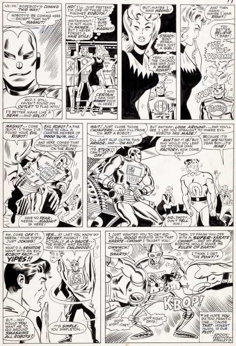 Not Brand Echh issue 2 page 6 by Don Heck and Dan Adkins.  Source.