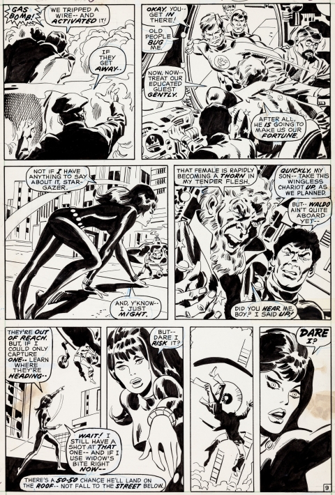 Amazing Adventures issue 6 page 9 by Don Heck and Sal Buscema.  Source.