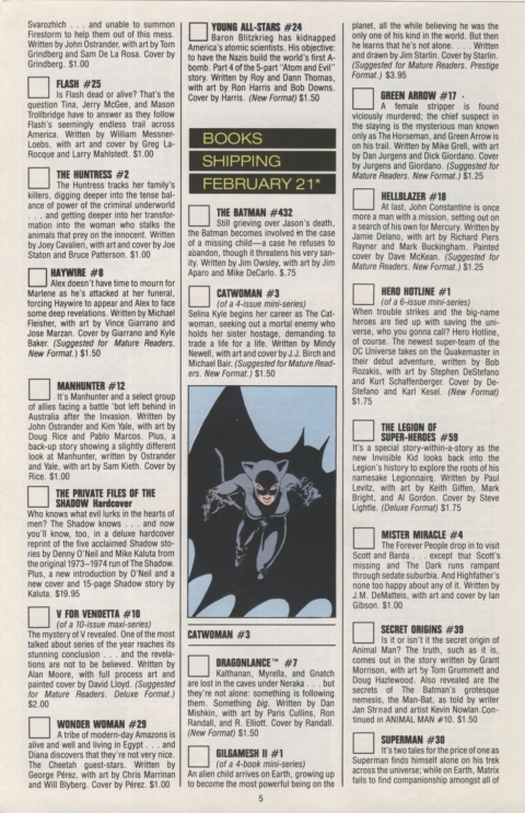 DC Direct Currents 13 January 1989 Page 5