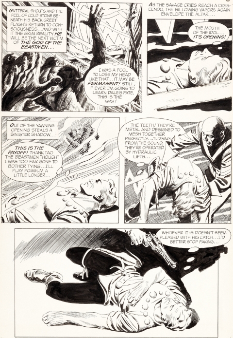 Flash Gordon issue 5 page 6 by Al Williamson.  Source.