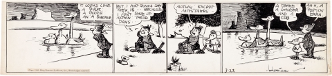 Krazy Kat Daily 3-22-1941 by George Herriman.  Source.