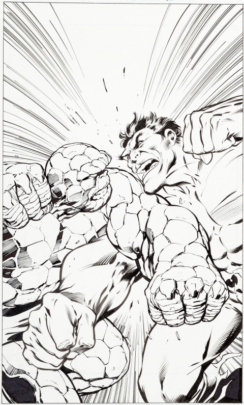 Marvel Selects: Fantastic Four issue 6 cover by Alan Davis.  Source.