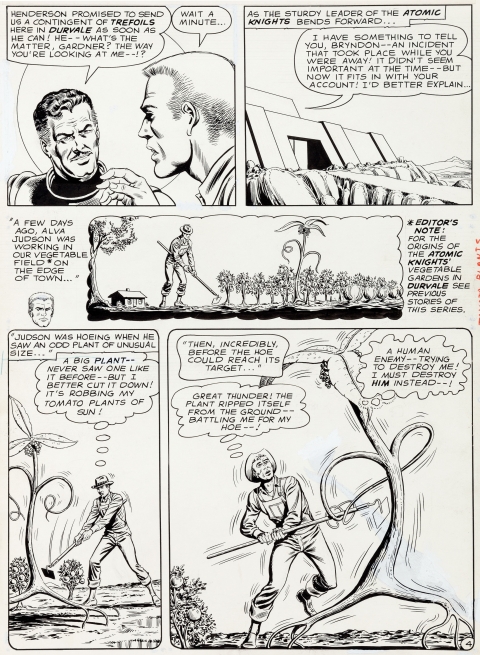 Strange Adventures issue 150 page 4 by Murphy Anderson.  Source.