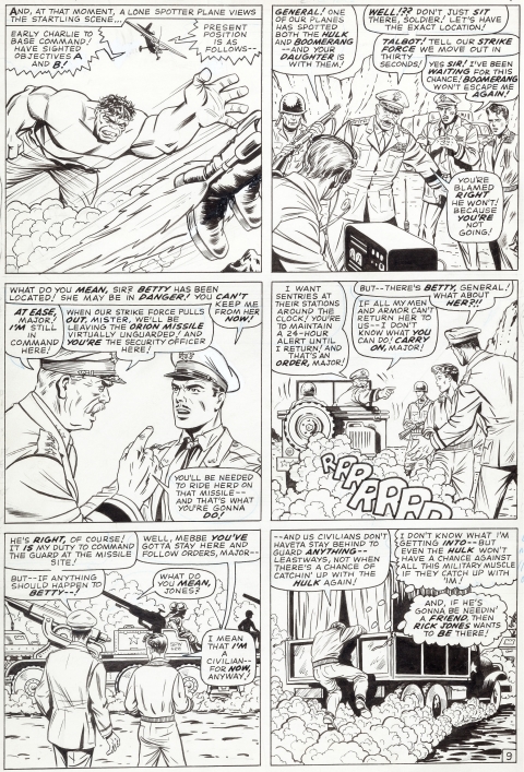 Tales To Astonish issue 82 page 9 by Jack Kirby and Bill Everett. Source.