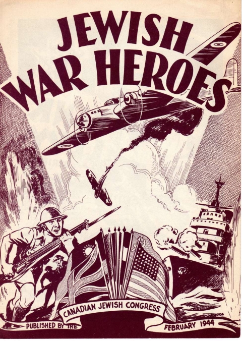 The Rae cover of Jewish War Heroes No. 1