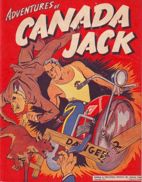 Cover of the compendium of Canada Jack stories by Rae