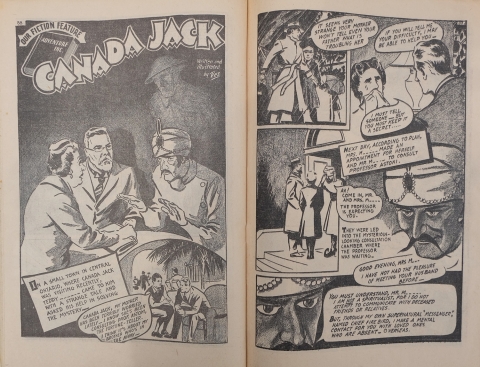 Canada Jack pages from Canadian Heroes Vol. 5 No. 4