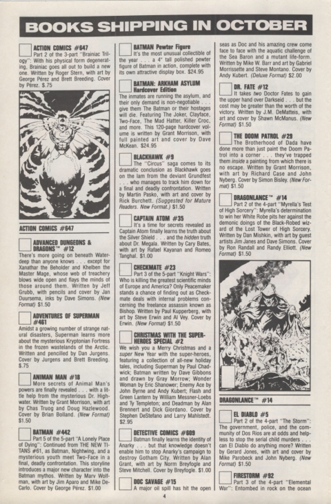 DC Direct Currents 21 October 1989 Page 4