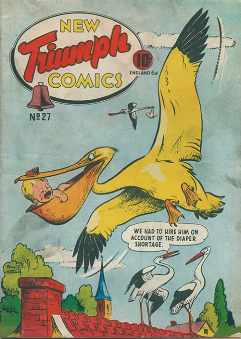 Front cover for New Triumph Comics 32