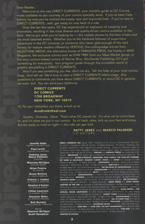 DC Direct Currents 89 July 1995 Page 2