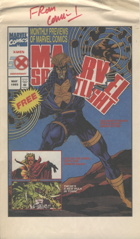 Marvel Spotlight May 1991 Page 1