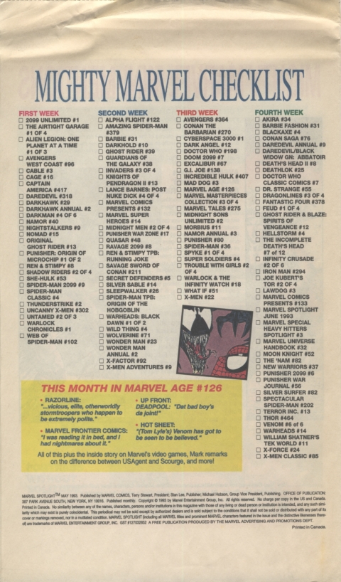 Marvel Spotlight May 1991 Page 8