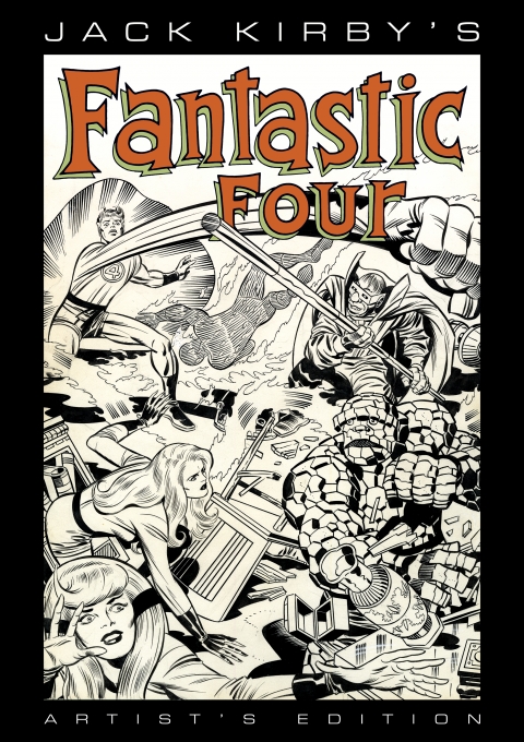 Jack Kirby's Fantastic Four Artist's Edition cover prelim