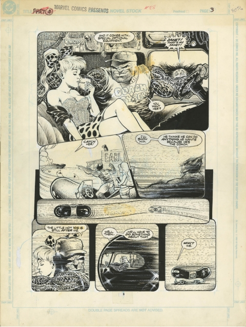 Marvel Comics Presents issue 88 page 3 by Sam Kieth.  Source.