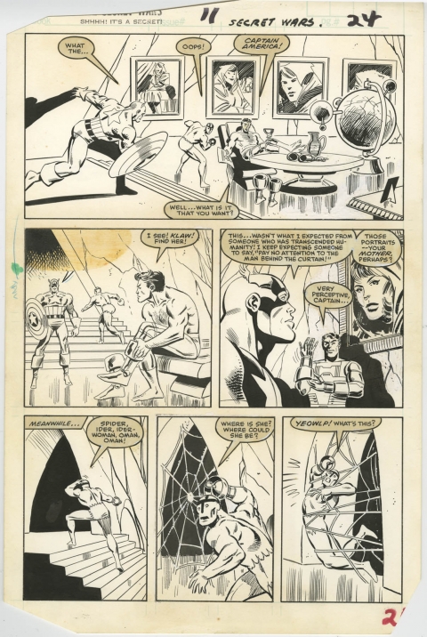 Marvel Super Heroes Secret Wars issue 11 page 24 by Mike Zeck and John Beatty. Source.