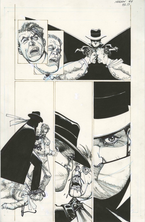 Shadow: Midnight In Moscow issue 4 page 17 by Howard Chaykin. Source.