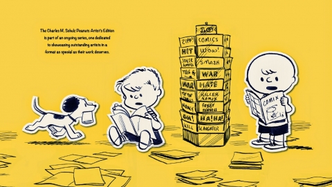 Charles M. Schulz Artist's Edition Dahlk about page