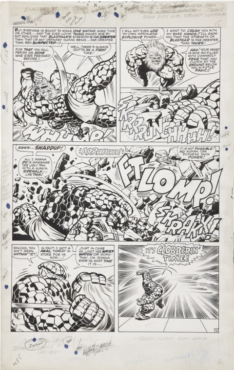 Fantastic Four issue 63 page 12 by Jack Kirby and Joe Sinnott. Source.