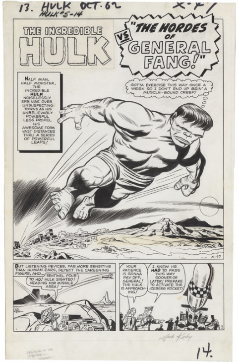 incredible-hulk-issue-5-splash-by-jack-kirby-and-dick-ayers