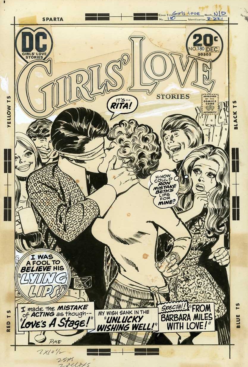 Girl's Love issue 180 cover by Jay Scott Pike.