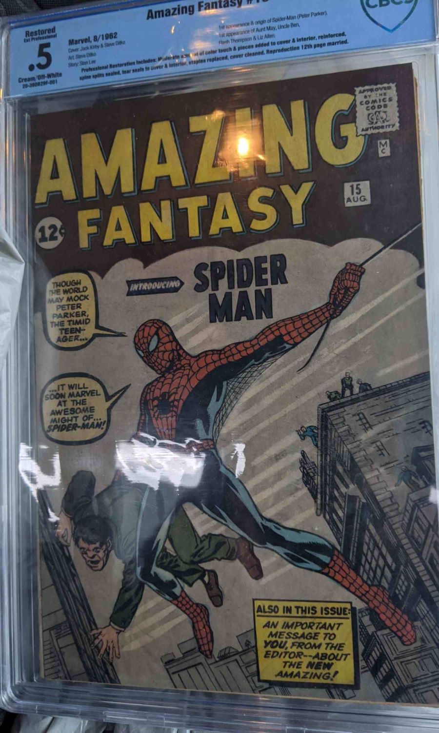 Comic Books You Should Collect: Amazing Fantasy #15